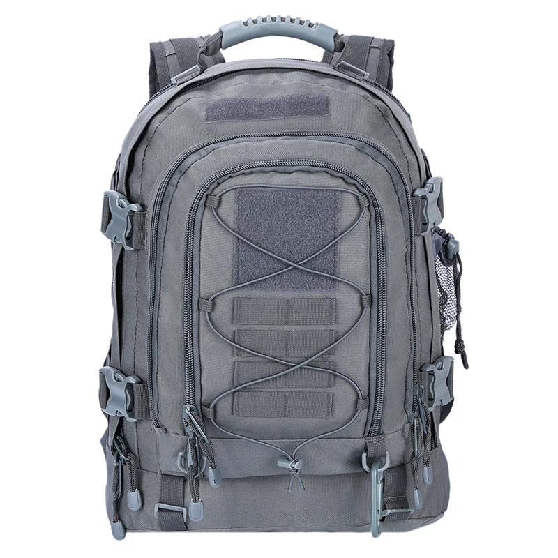 LQARMY Nylon Tactical Backpack Outdoor Rucksack For Hiking Travel