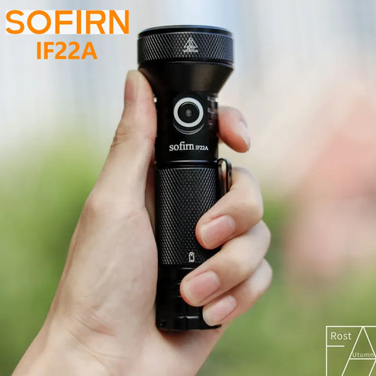 Sofirn IF22A TIR Optics LED Flashlight USBC Rechargeable 21700