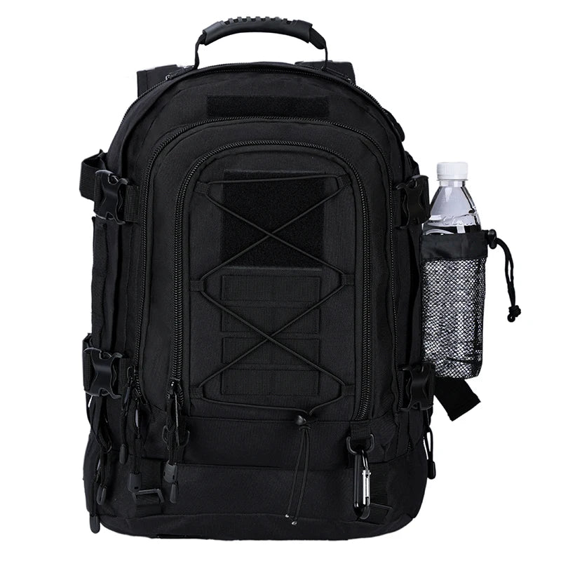 LQARMY Nylon Tactical Backpack Outdoor Rucksack For Hiking Travel