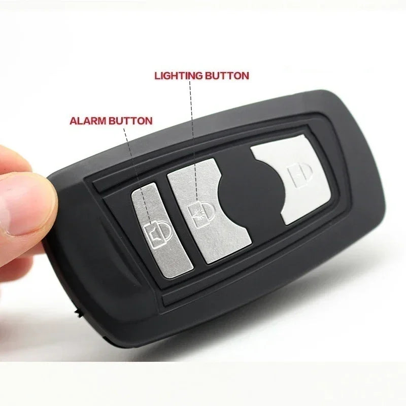 Car Key Stun Gun Self Defense Pendant With Led Light