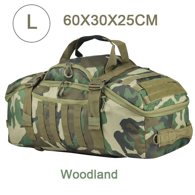 LQARMY Outdoor Molle Tactical Backpack For Hiking Camping