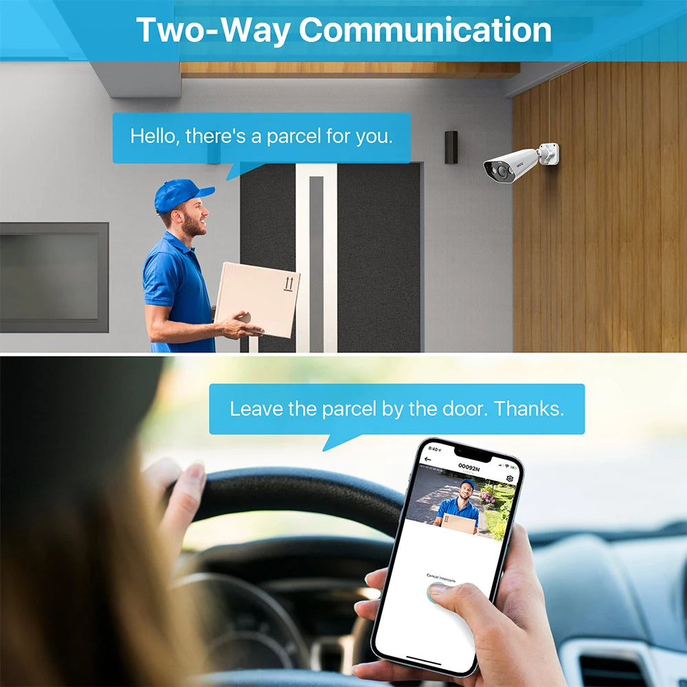 ZOSI 16CH 4K PoE Security Camera System with AI Detection