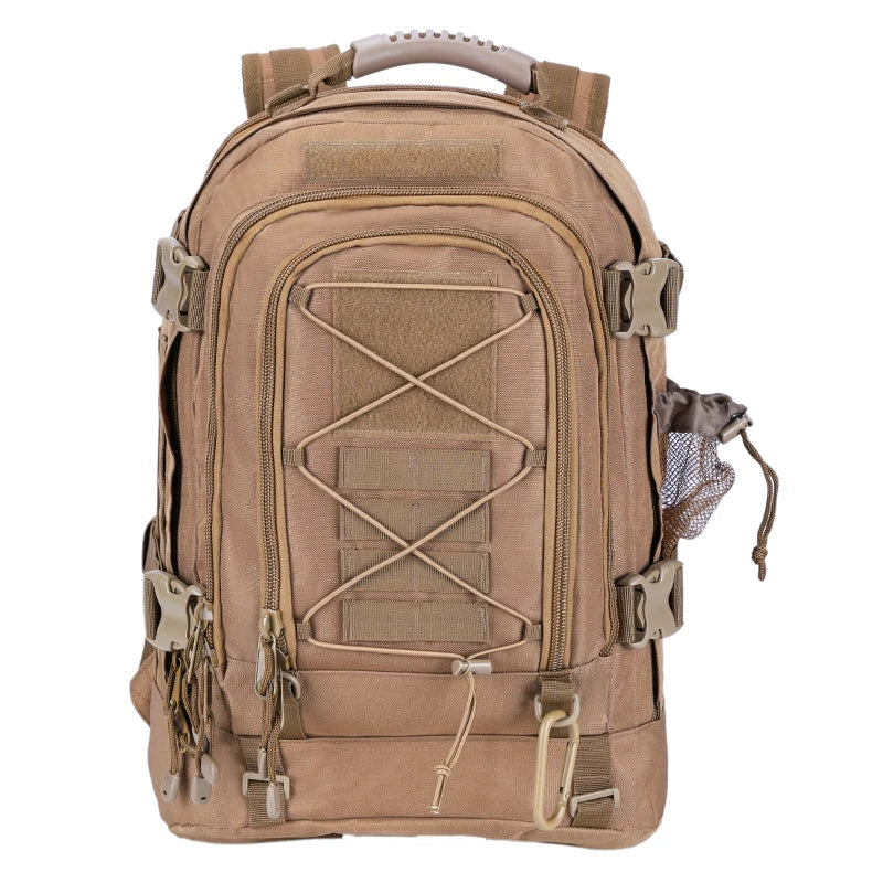 LQARMY Nylon Tactical Backpack Outdoor Rucksack For Hiking Travel